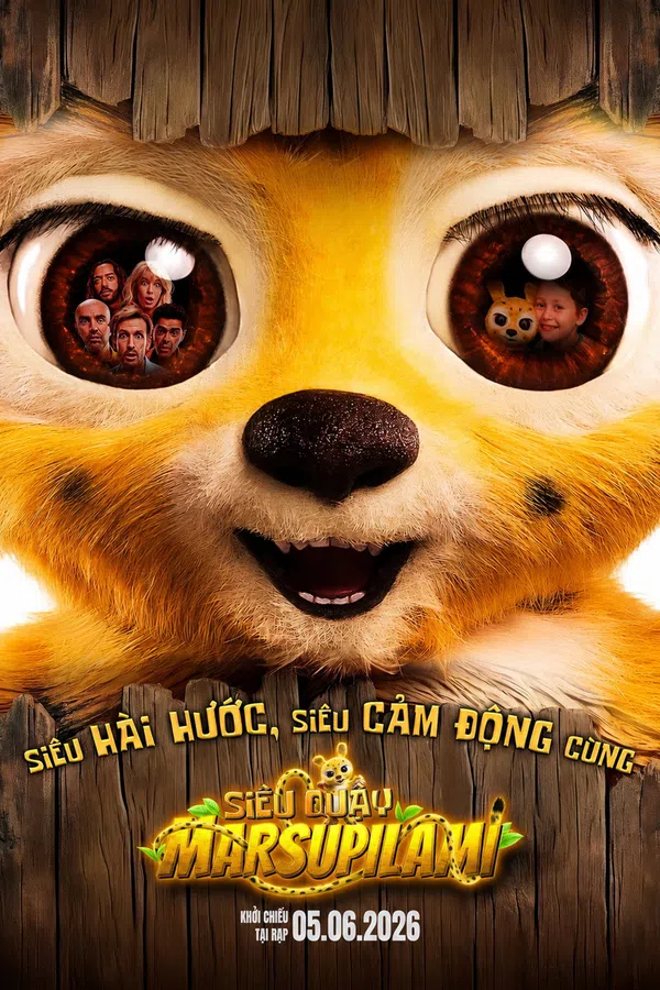 Poster phim Siêu Quậy Marsupilami trên KhoPhim